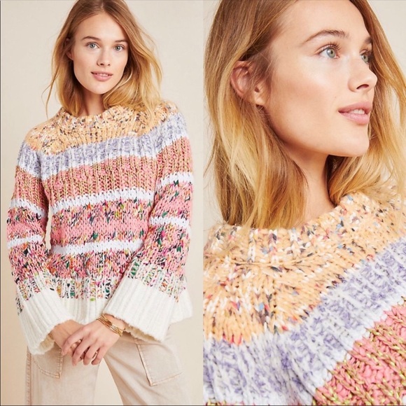 New By Anthropologie Kahlo Sweater Xs 